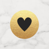 Spanischer Retro Vinyl Rekord 50 Jahre Jubiläum Konfetti (Klein Vorderseite)