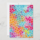 Spanischer Ruhm zu Gott Christliches Weihnachtsess Einladung (Rückseite)