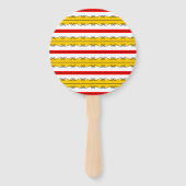 Spanischer Rundventilator Fächer (Rückseite)