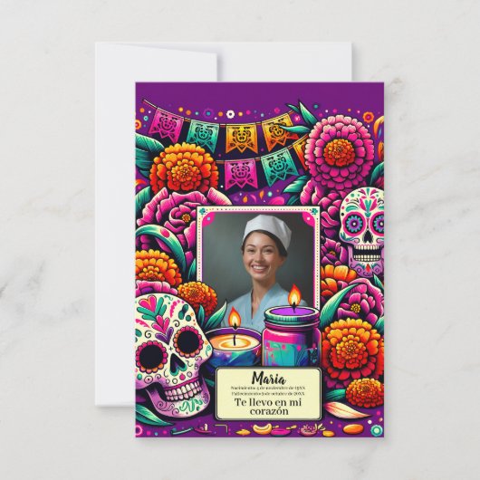 Spanischer Schädel unserer Dame Guadalupe (Vorderseite)