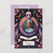 Spanischer Schädel unserer Dame Guadalupe (Vorne/Hinten)