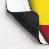 Spanischer Schild Mousepad (Ecke)
