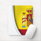 Spanischer Schild Mousepad (Mit Mouse)