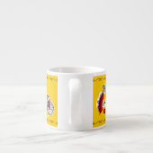 Spanischer Souvenirs Border Trio Tasse Espresso (Rückseite)