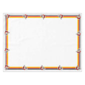 Spanischer Souvenirs Klassischer Streifen 52 x 70 Tischdecke (Vorderseite (Horizontal))