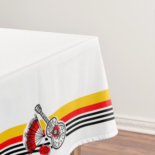 Spanischer Souvenirs Klassischer Streifen 52 x 70 Tischdecke (Beispiel)