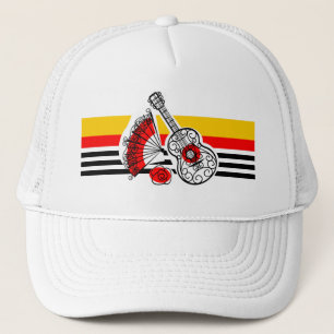Spanischer Souvenirs Klassischer Striphut Truckerkappe