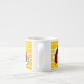 Spanischer Souvenirs Trio Tasse Espresso (Rückseite)