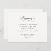 Spanischer Sprachausweis und Empfang Einladung (Vorne/Hinten)