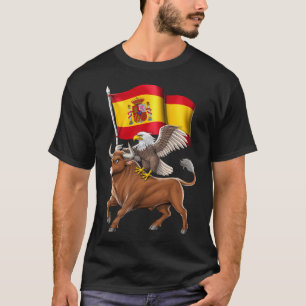 Spanischer Stier und Adler T-Shirt