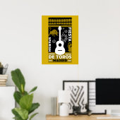 Spanischer Stierkampf Corrida De Toros Poster (Heimbüro)