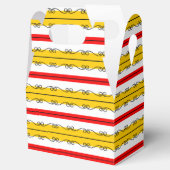 Spanischer Streifen Geschenkschachtel (Geöffnet)