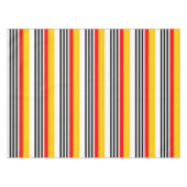 Spanischer Streifen Klassischer Tischstoff Tischdecke (Vorderseite (Horizontal))