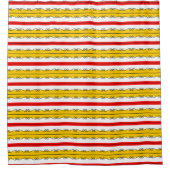 Spanischer Strip-Duschvorhang Duschvorhang (Vorderseite)