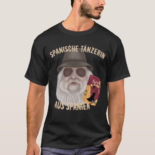 Spanischer Tänzer aus Spanien T-Shirt (Vorderseite)