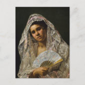 Spanischer Tänzer | Mary Cassatt Postkarte (Vorderseite)