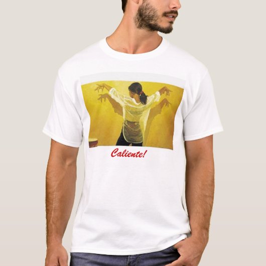 Spanischer Tänzer T-Shirt (Vorderseite)