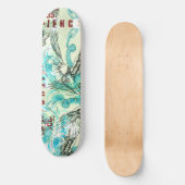 Spanischer Tätowierungs-Lärm Skateboard (Vorderseite)