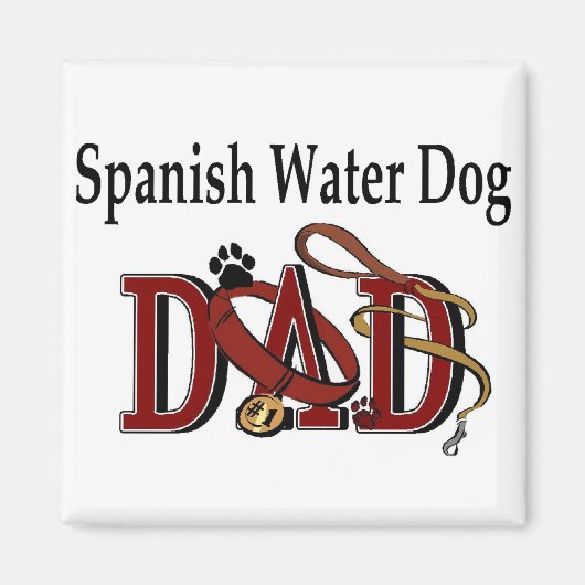 Spanischer Vater Magnet (Vorne)