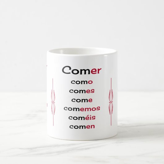 Spanischer Verbandunterricht Tasse (Mittel)