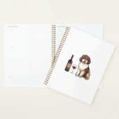 Spanischer Wasser und Wein Lustiger Hund 1 Planer (Anzeige)