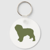 Spanischer Wasserhund Schlüsselanhänger (Vorderseite)