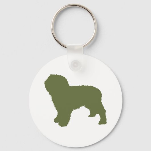 Spanischer Wasserhund Schlüsselanhänger (Vorderseite)