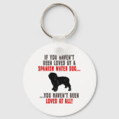 Spanischer Wasserhund Schlüsselanhänger (Vorderseite)