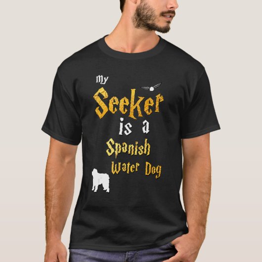 Spanischer Wasserhund Spanischer Wasserhund 2 T-Shirt (Vorderseite)