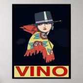 Spanischer Wein, Vino Poster (Vorne)