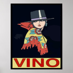 Spanischer Wein, Vino Poster