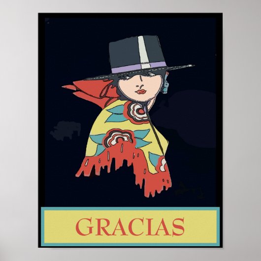 Spanischer Wein, Vino, Text bearbeiten Poster (Vorne)