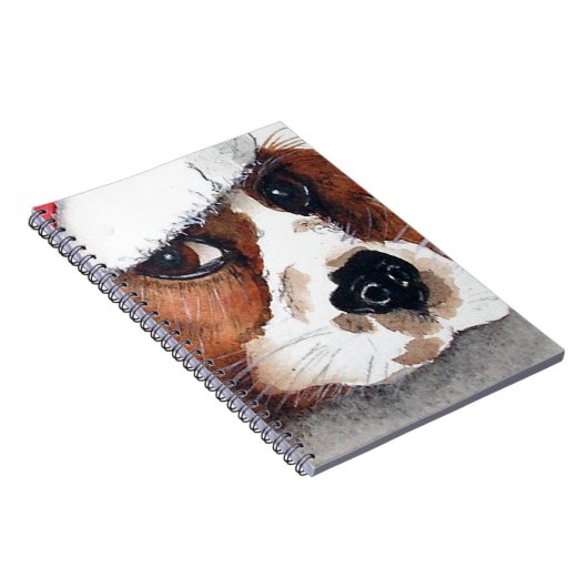 Spanischer Welpe Notizblock (Rechte Seite)