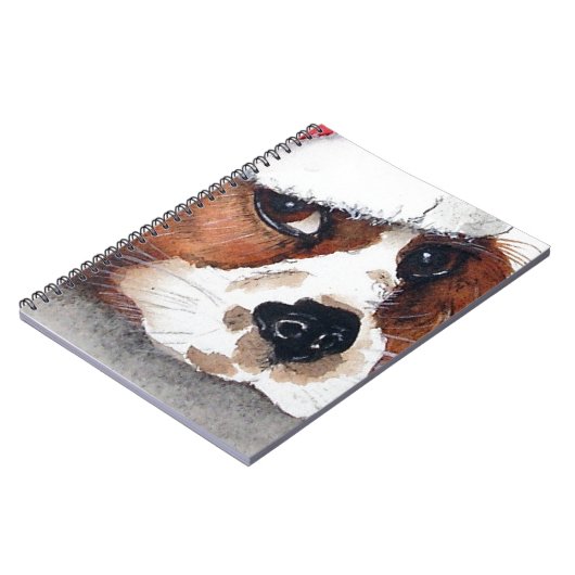 Spanischer Welpe Notizblock (Linke Seite)