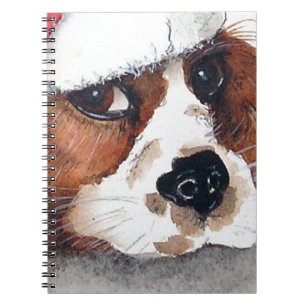 Spanischer Welpe Notizblock