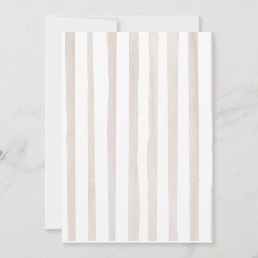 Spanischer Western Vaquerito Cowboy Babydusche Einladung (Rückseite)