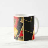 Spanischer ziviler Kriegs-Anarchist/Facism Kaffeetasse (VorderseiteRechts)