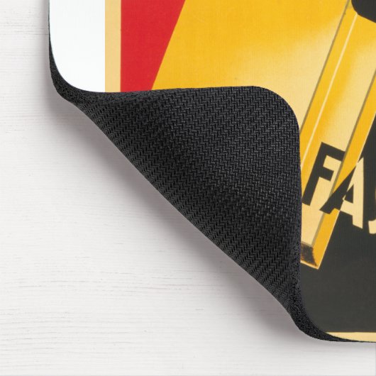 Spanischer ziviler Kriegs-Anarchist/Facism Mousepad (Ecke)