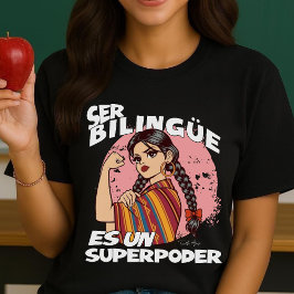 Spanischer zweisprachiger Lehrer ESL Maestra Bilin T-Shirt