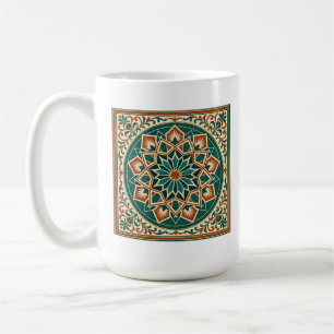 Spanisches Andalusisches Sternmuster Traditionelle Kaffeetasse