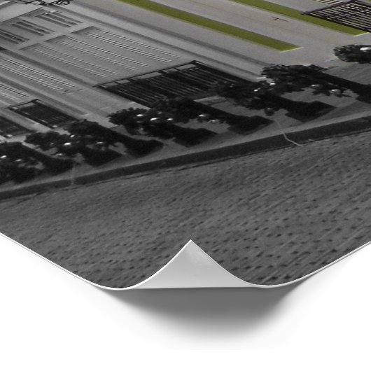 Spanisches Architekturposter Poster (Ecke)