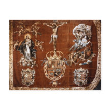 Spanisches Banner von Lepanto Postkarte