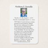 Spanisches Beerdigungsgebet (Rückseite)