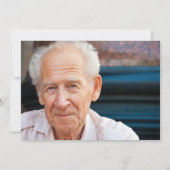 Spanisches Begräbnis danken Ihnen, mit Foto zu Dankeskarte (Rückseite)