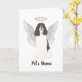 Spanisches Beileid Karte (Gelbe Blume)