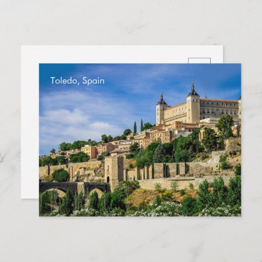 Spanisches Bild für Postkarte (Vorne/Hinten)