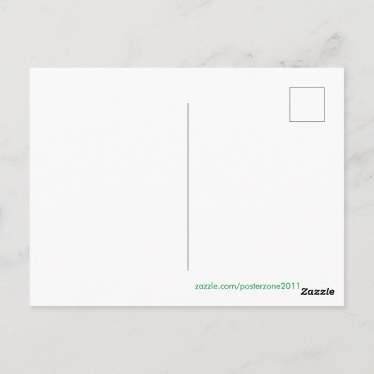 Spanisches Bild für Postkarte (Rückseite)