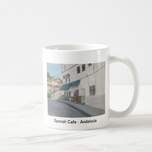 Spanisches Café - Andalusien - Gaucin Kaffeetasse (Rechts)