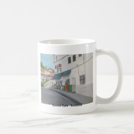 Spanisches Café - Andalusien Kaffeetasse (Rechts)