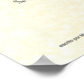 Spanisches DESIDERATA-Poster=Max Ehrmann=Pergament Poster (Ecke)